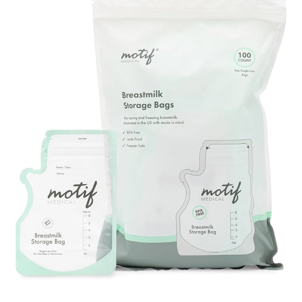Motif Medical Breastmilk Storage Bags